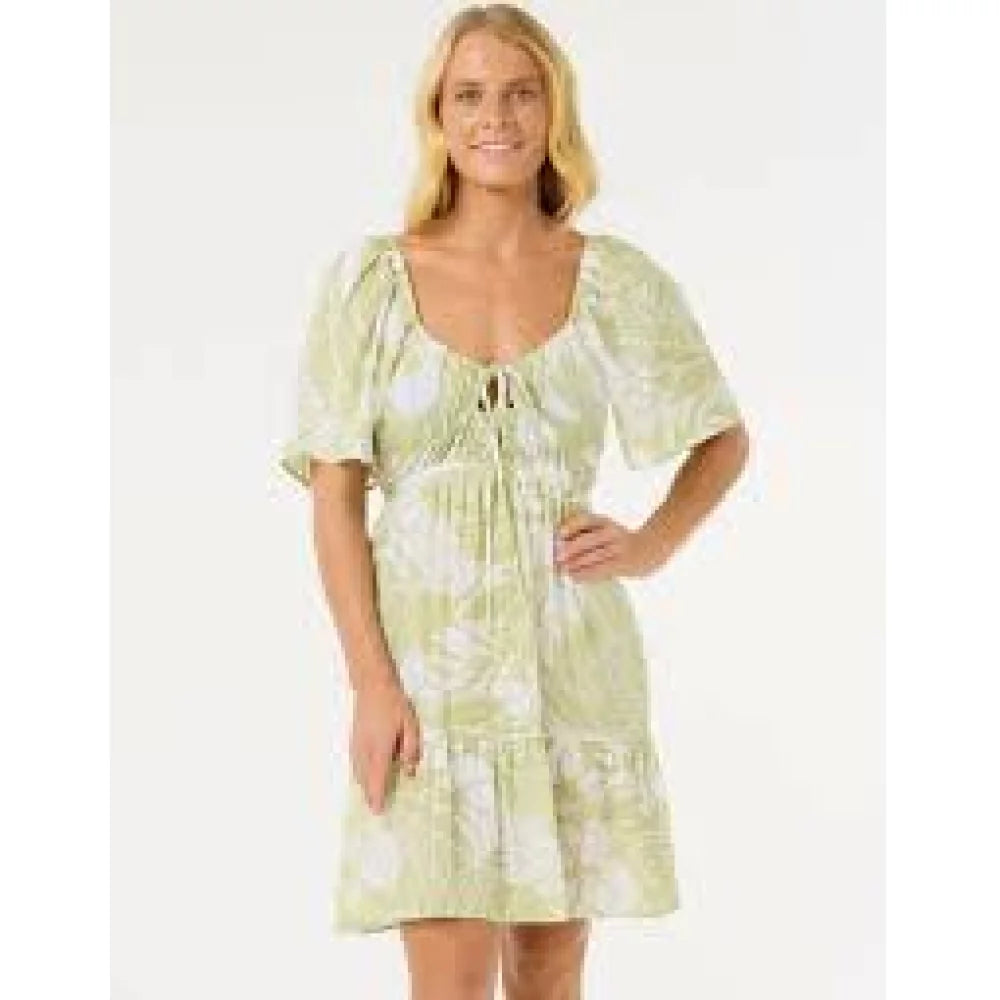 RipCurl Cala Vadella Dress Sage M Womens Dresses – Image 1