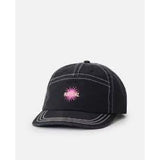 RipCurl Mix 5 Panel Cap Black Womens Hat – Image 1