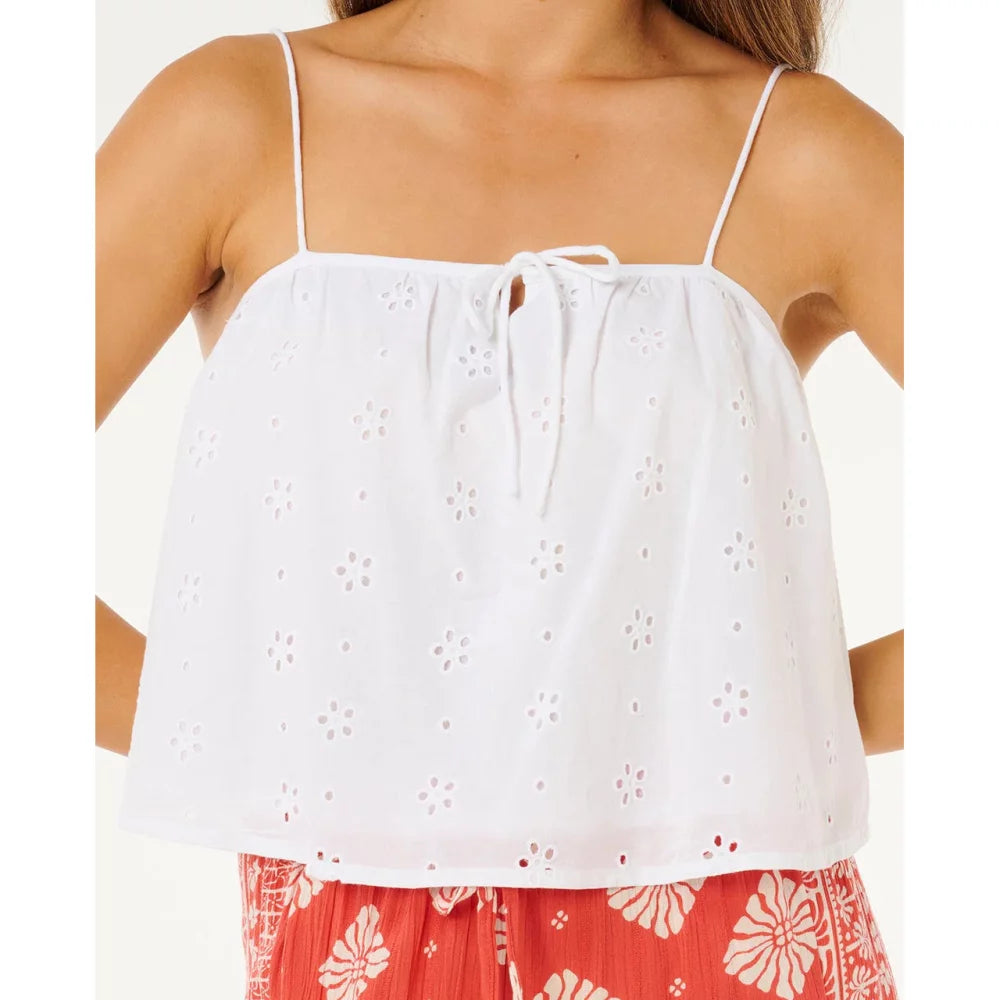 RipCurl Oasis Broderie Top Womens Shirt – Image 4