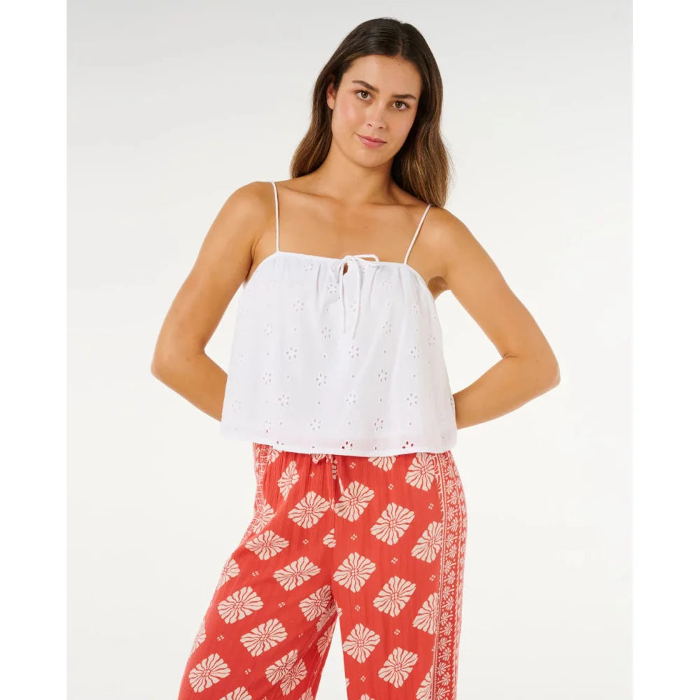 RipCurl Oasis Broderie Top Womens Shirt – Image 5