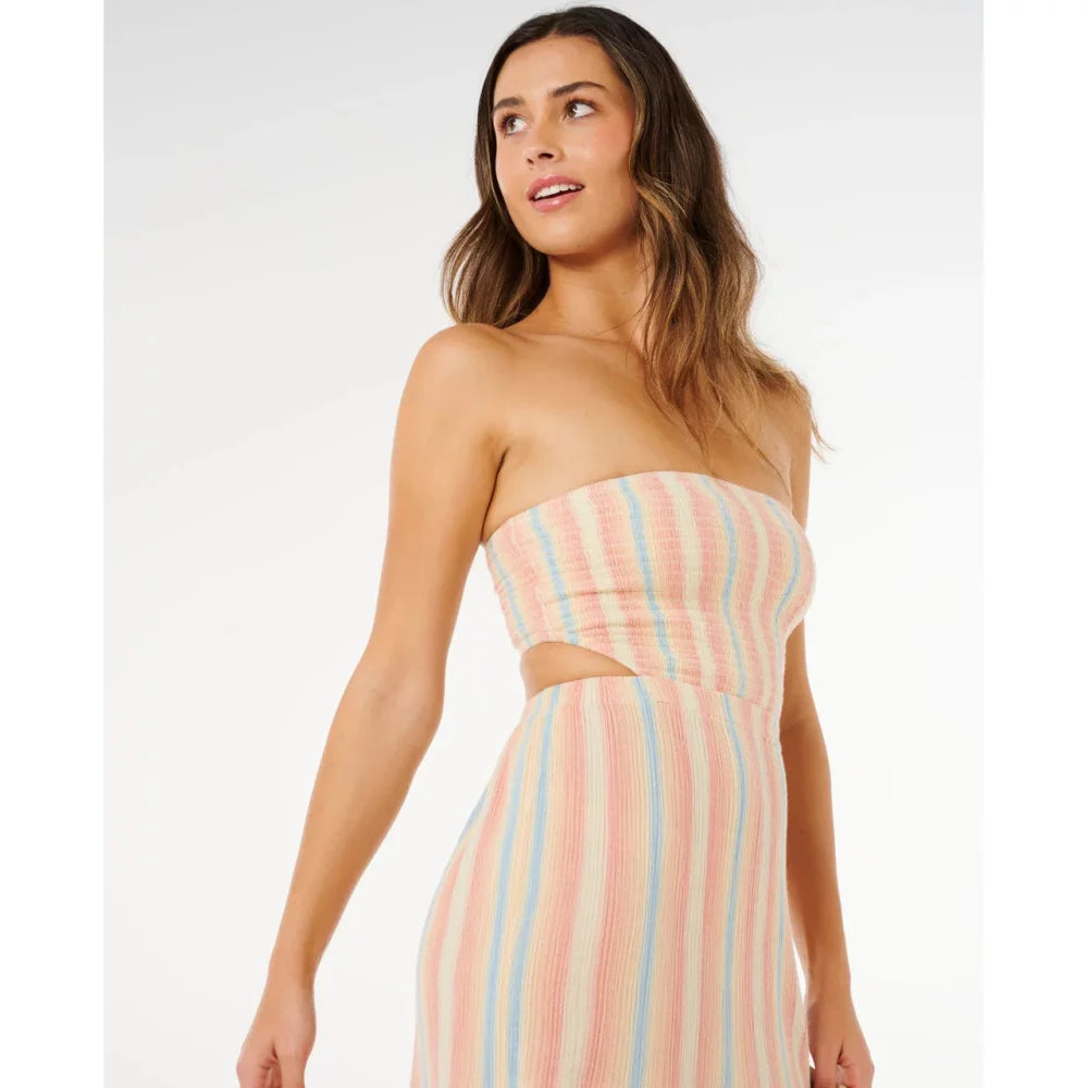 RipCurl Premium Surf Stripe Maxi Dress Womens Dresses – Image 6