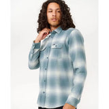RipCurl RIP CURL Count Flannel Shirt Mint Mens Sweaters – Image 1