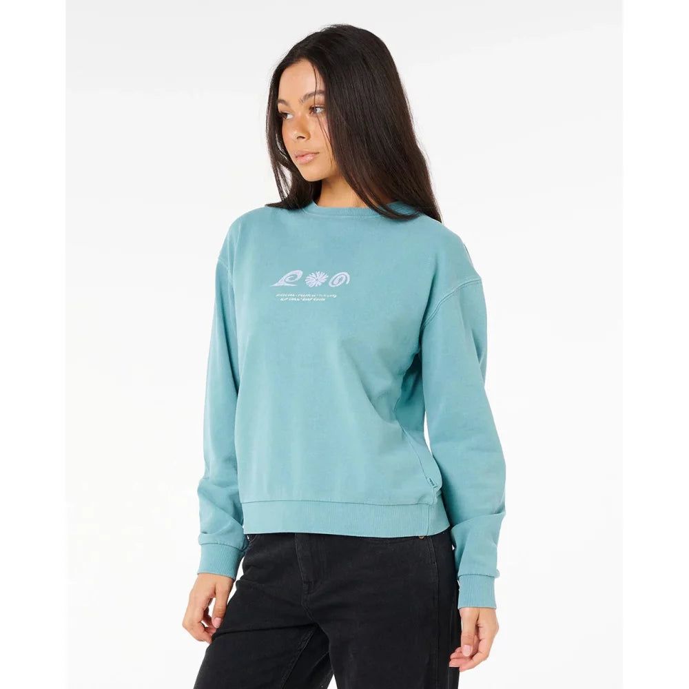 RipCurl Sunset Surf Relaxed Crew Womens sweater – Image 2