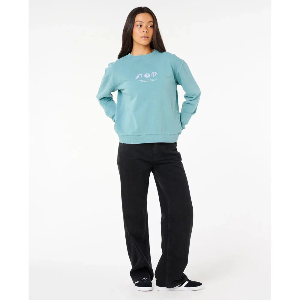 RipCurl Sunset Surf Relaxed Crew Womens sweater – Image 4