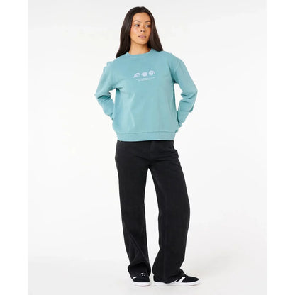 RipCurl Sunset Surf Relaxed Crew Womens sweater – Image 4