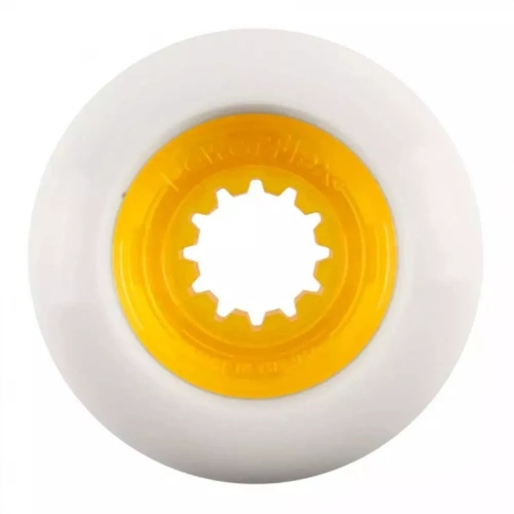 Powerflex Rock Candy 56mm 84b Skate Wheels Yellow