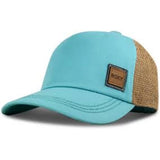 Roxy Incognito Straw BB Cap Teal Womens Hat – Image 1