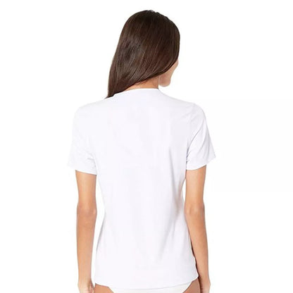 Roxy Basically Short Sleeve Rashguard White 12