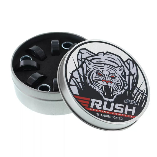 Rush Titanium Coated Bearings with Spacers ABEC 9