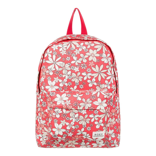 Roxy Women's 16L Sugar Baby Canvas Small Backpack, Dubarry Fab Floral, One Size