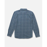 Salty Crew Daybreak Flannel - Pilot Blue Mens Shirts – Image 1
