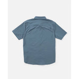 Salty Crew Drifter UV Button Up - Channel Blue Mens Shirts – Image 1