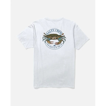 Salty Crew Jimmy Tee - White Mens Shirts – Image 2