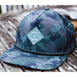 Salty Crew Long Range Tech Snapback - Camo Mens Hats – Image 1