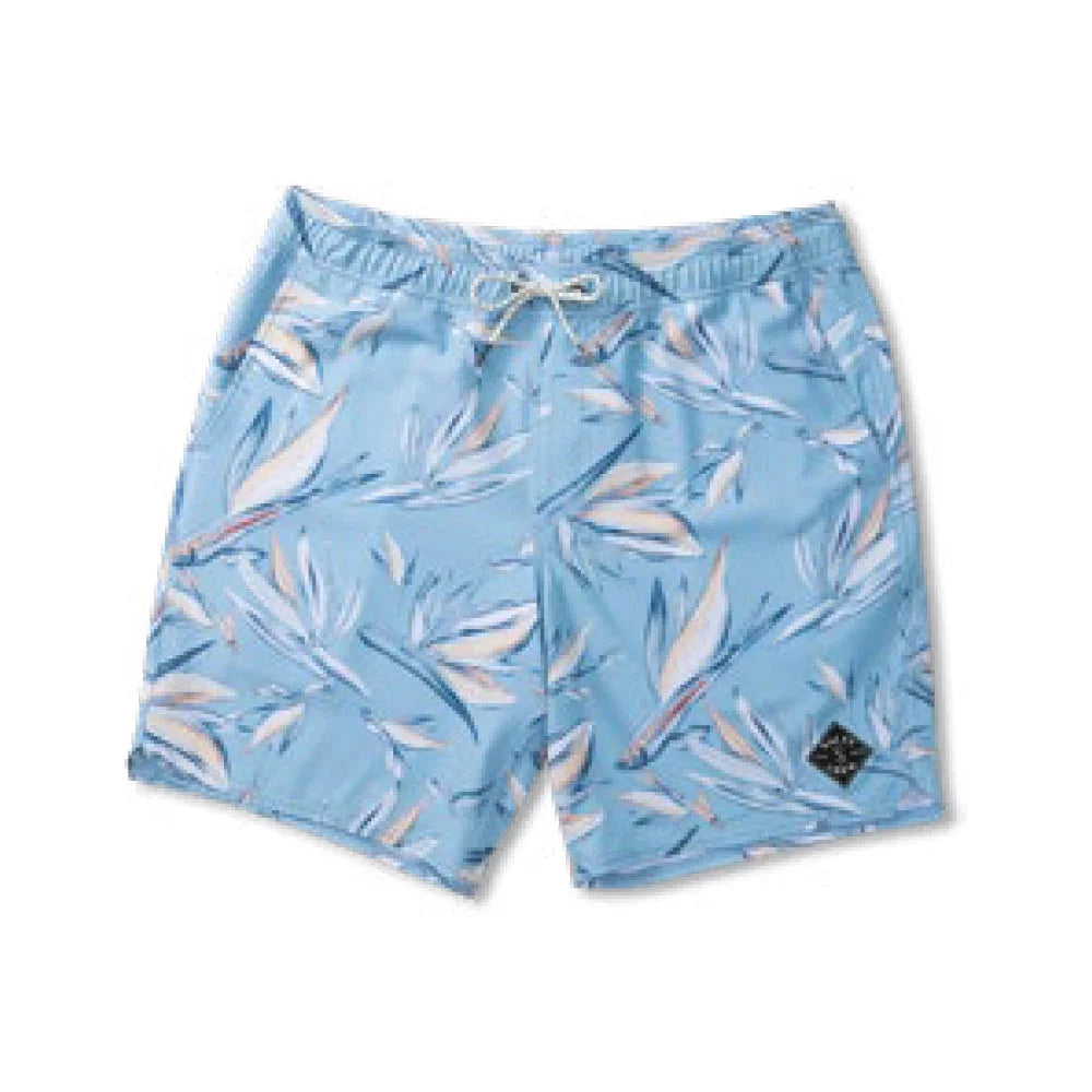 Salty Crew Lowtide Elastic 18" Board Shorts Blue Small Mens Boardshorts – Image 1