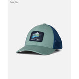 Salty Crew Mahi Surface Trucker Cap - Seaside/Castblue Mens Hats – Image 2