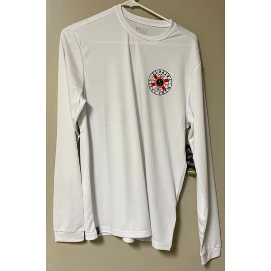 Salty Crew SC M FL Legends LS SS WHT L Mens Shirts – Image 1