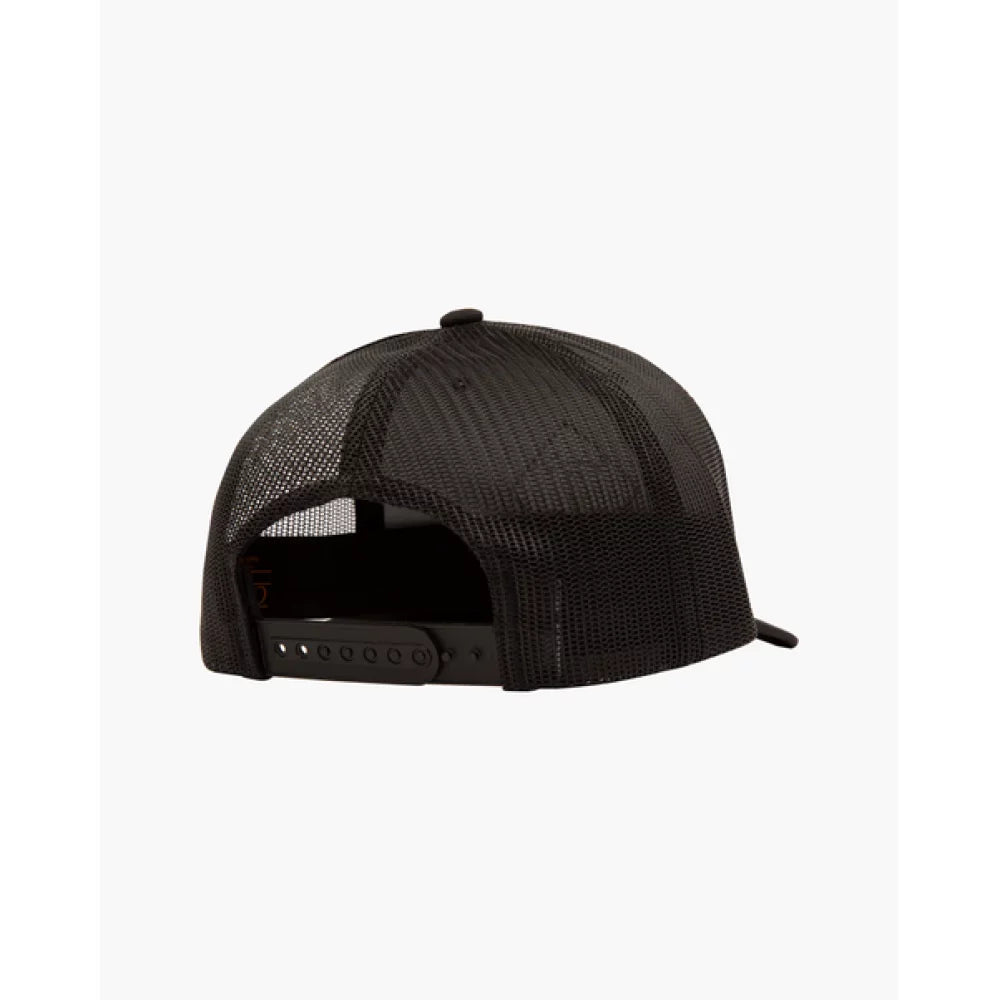 Salty Crew Sealine Retro Trucker Hat - Black Mens Hats – Image 1