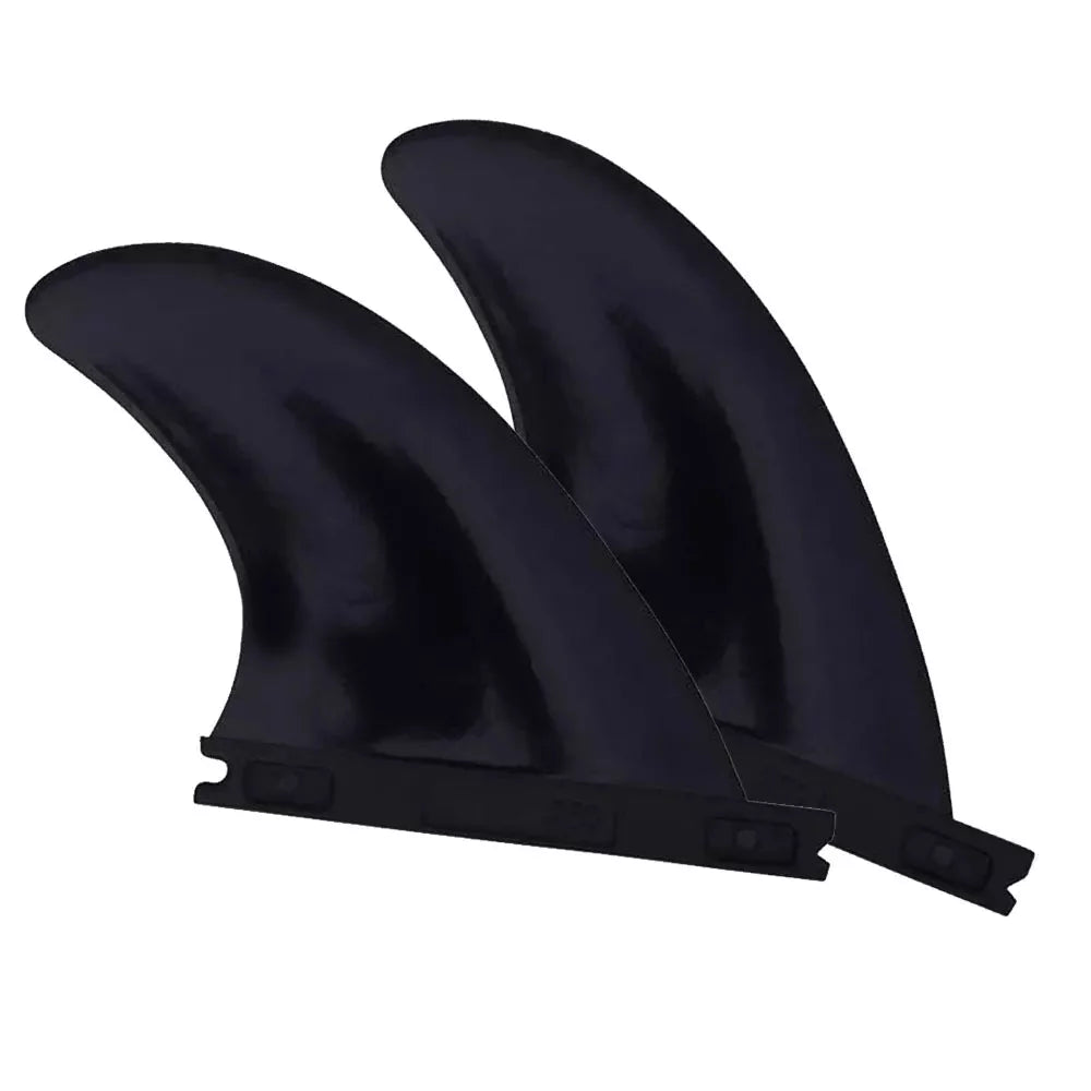 Sandy Point Futures Side Bite Set 1/2" Base Black 4" Surfboard Fin – Image 1