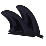 Sandy Point Futures Side Bite Set 1/2" Base Black 4" Surfboard Fin – Image 1
