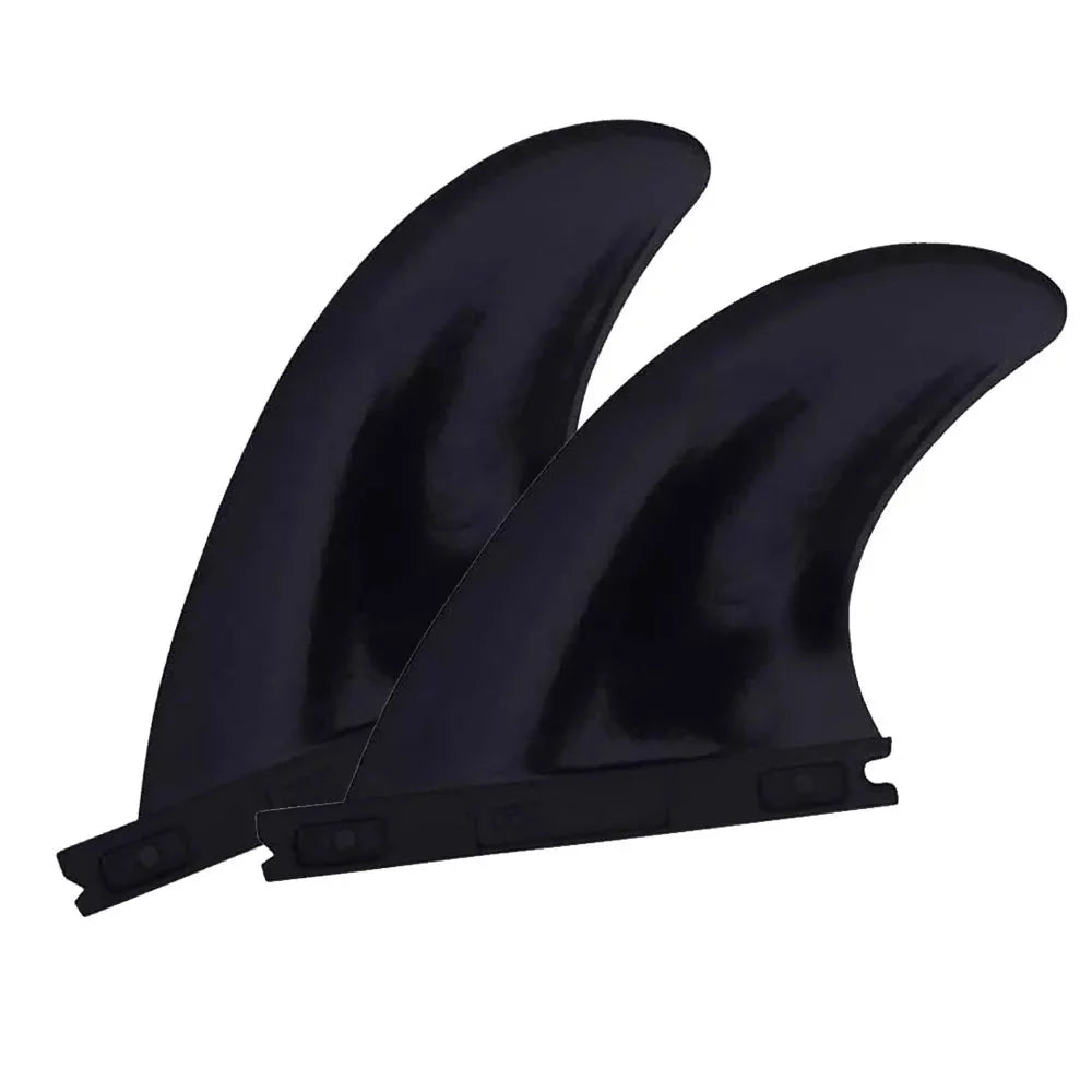 Sandy Point Futures Side Bite Set 3/4" Base Black 3.5" Surfboard Fin – Image 1