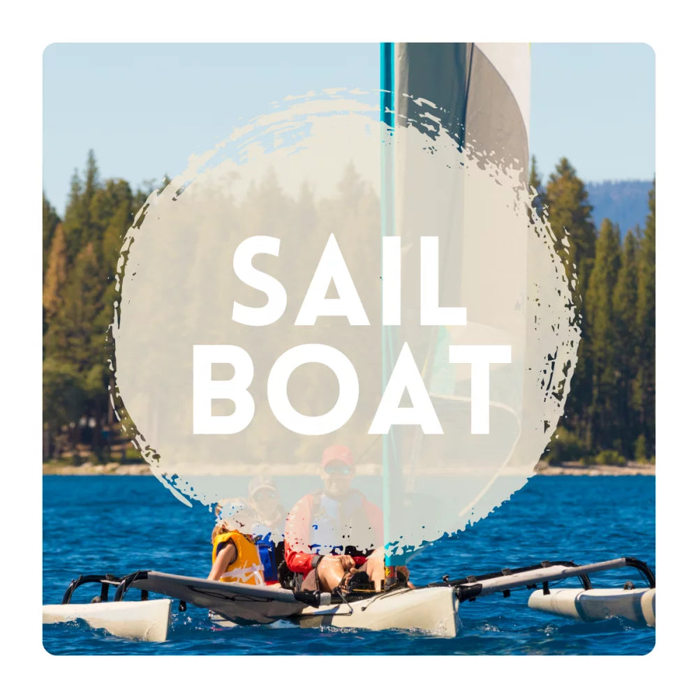 Sandy Point Progressive Sports Hobie TI Sailboat Rental Two Person Sailing Rental – Image 1