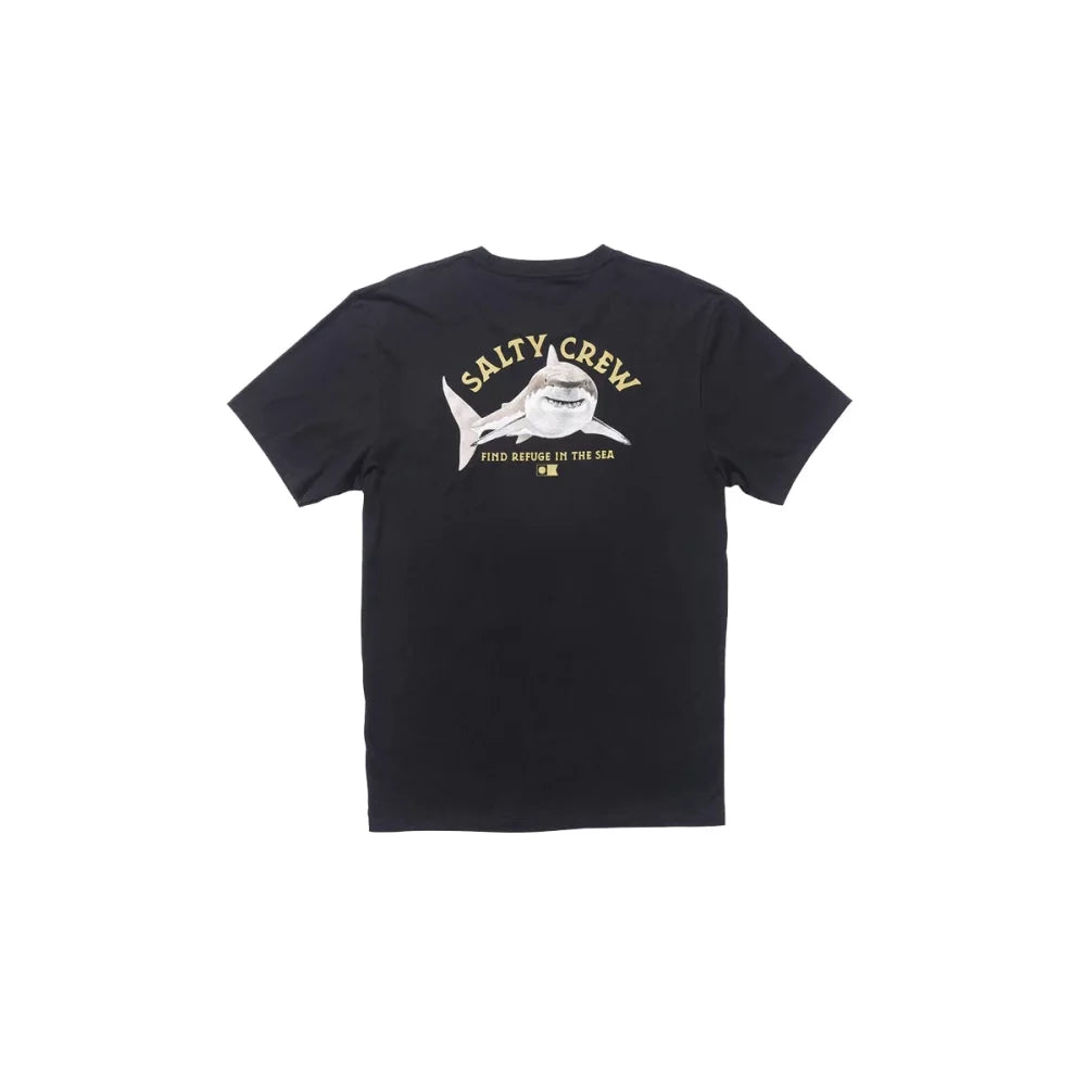 Sandy Point Progressive Sports Salty Crew - Lurking Premium Tee in Black – Image 1
