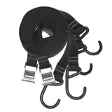 Seattle Sports Riverside V-Style Bow/Stern Tie-Down Straps 18' Car Rack Accessory – Image 1