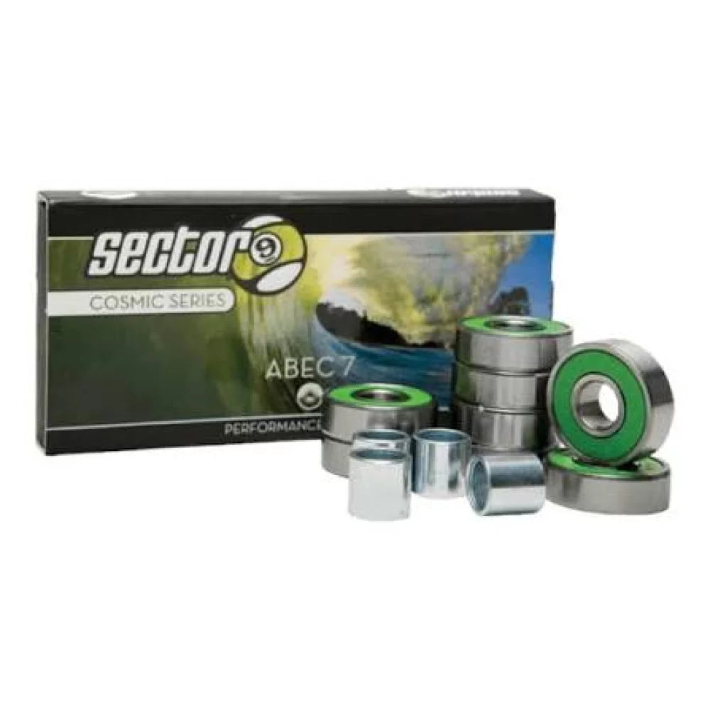 Sector 9 Cosmic Abec 7 Skateboard Bearings – Image 1