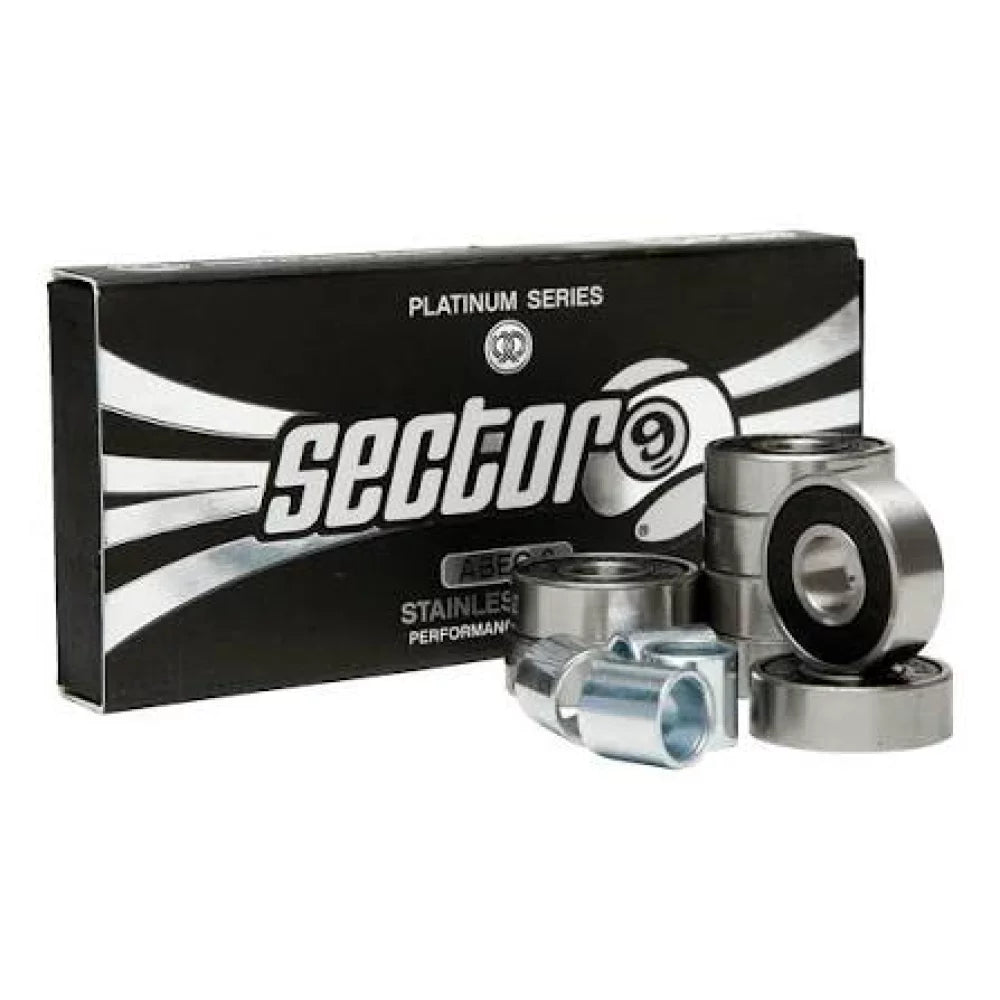 Sector 9 Platinum Abec 9 Skateboard Bearings – Image 1