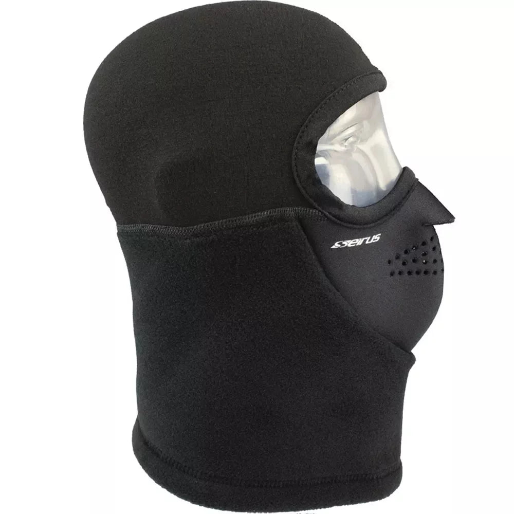 Seirus Combo Thick N Thin Headliner Black Snow Headwear – Image 2