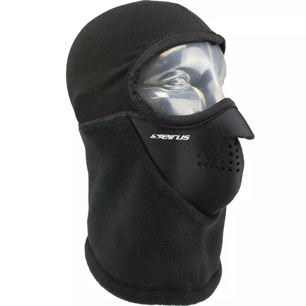 Seirus Combo Thick N Thin Headliner Black Snow Headwear – Image 3