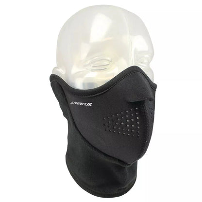 Seirus Neofleece® Combo Scarf™ Black XS Snow Headwear – Image 1