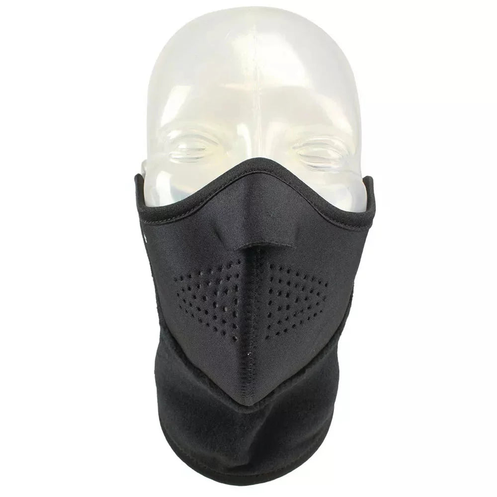 Seirus Neofleece® Combo Scarf™ Black XS Snow Headwear – Image 2