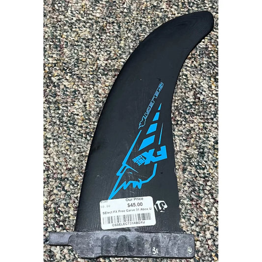 SElect FX Free Carve 31 Abox U Windsurfing Fin Production – Image 1