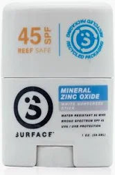 Surface SPF45 Zinc Oxide Facestick .5oz White