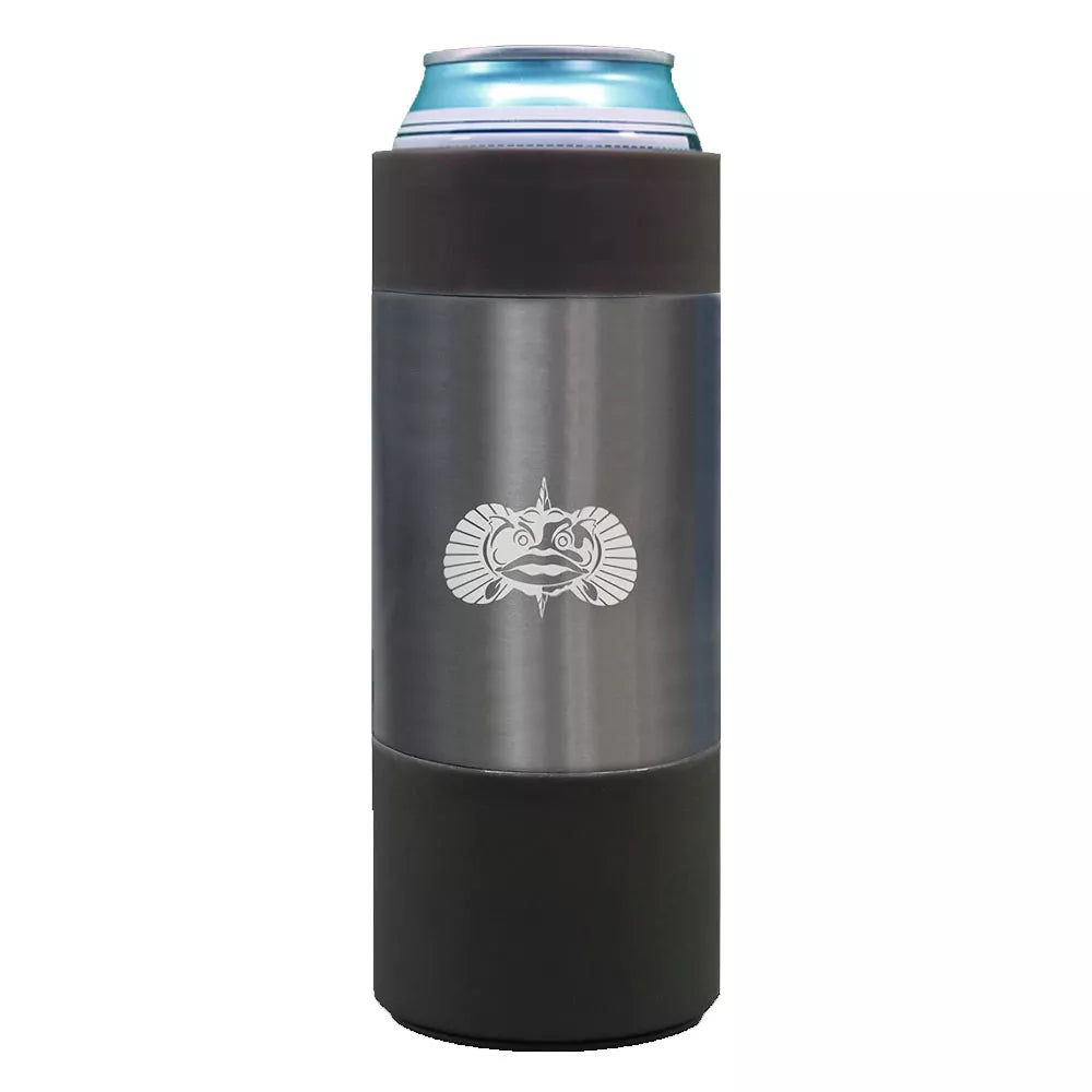 Toadfish Non-Tipping Slim Can Cooler Graphite