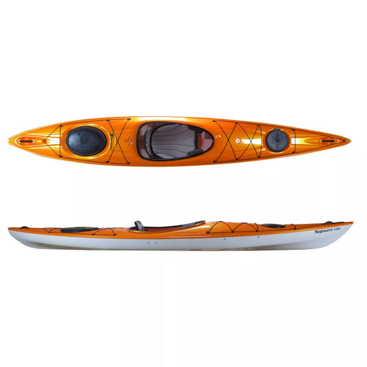 Hurricane Sojourn 135 Rudder Ready Sit-Inside Kayak Mango