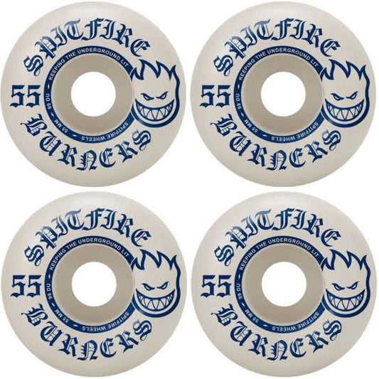 Spitfire Burners 55mm 99a Skateboard Wheels – Image 1