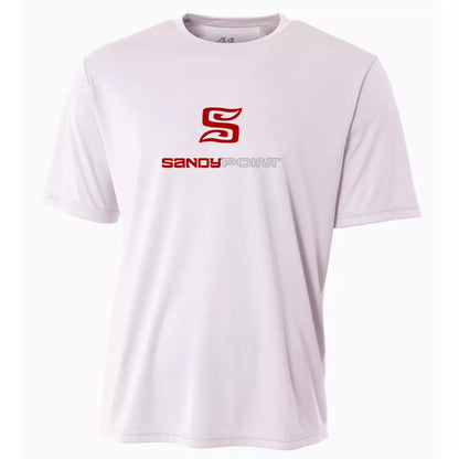 Sandy Point Short Sleeve Rashguard White Small