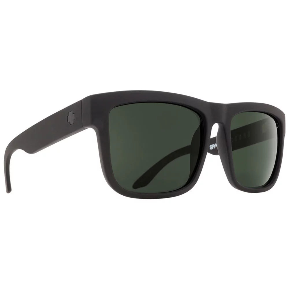 Spy Discord Polarized Sunglasses Black / Green Mens Sunglasses – Image 1
