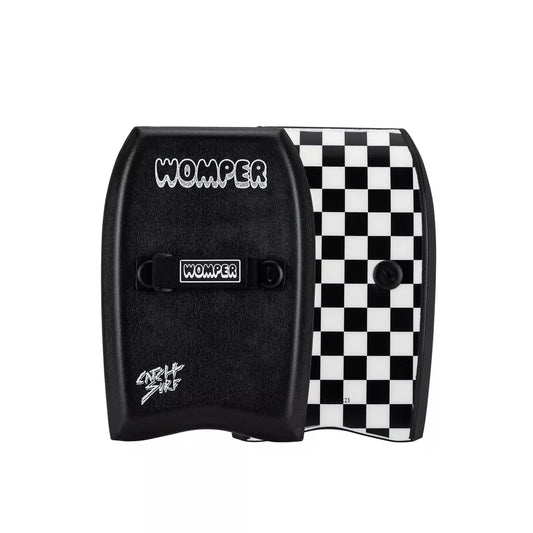 Catch Surf 16" Strapped Womper Hand Board Black/Checkers