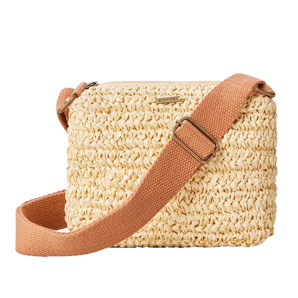 RipCurl Essentials Straw Crossbody Bag