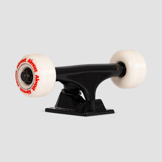 Tensor X Almost Colour 5.25 Truck & Wheel Combo Black - 7.875"