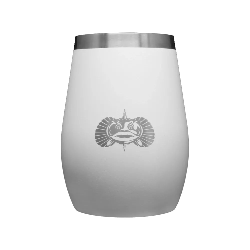 Toadfish 10oz Wine Tumbler White