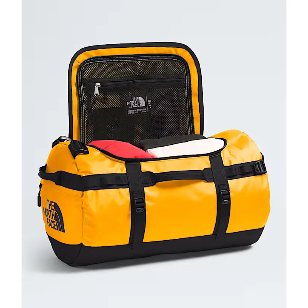 The North Face Base Camp™ Duffel—S Summit Gold/TNF Black Duffel Bag – Image 4