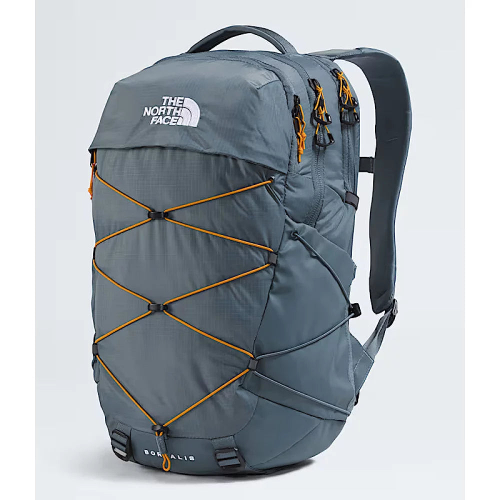 The North Face Borealis Granite Grey-Dust Orange Backpack – Image 3