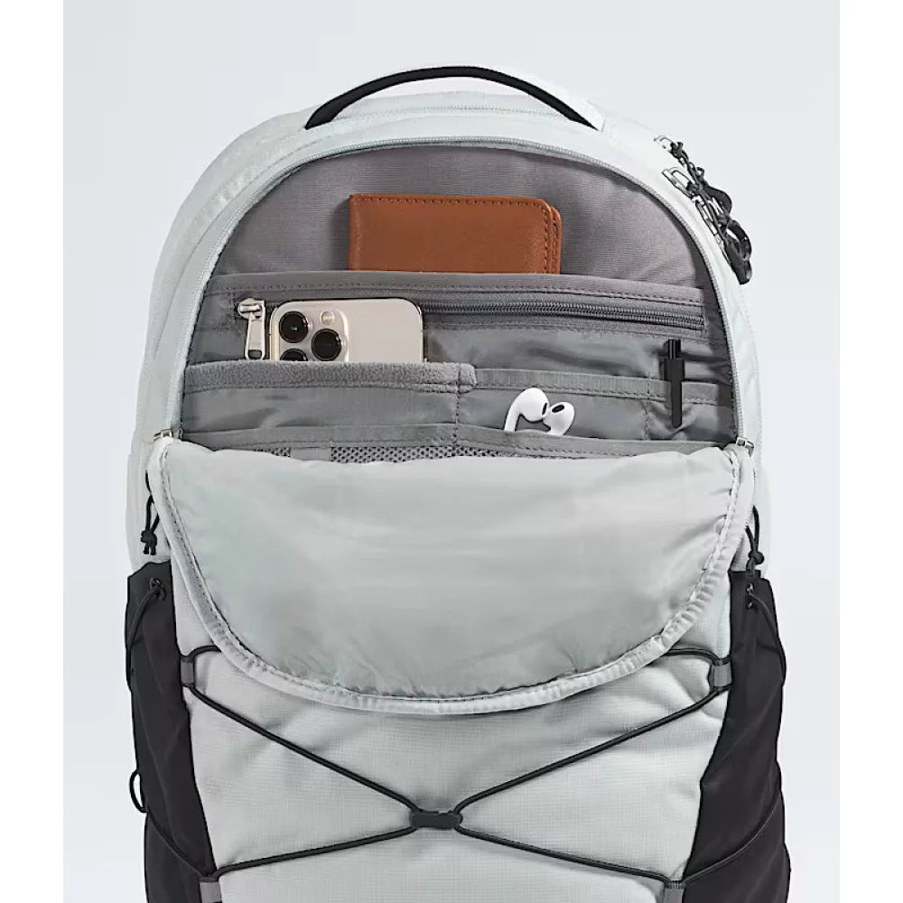 The North Face Borealis Tin Grey Dark Heather/Asphalt Grey/TNF Black Backpack – Image 2
