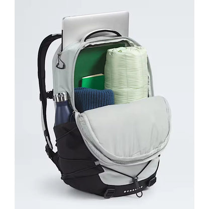 The North Face Borealis Tin Grey Dark Heather/Asphalt Grey/TNF Black Backpack – Image 4