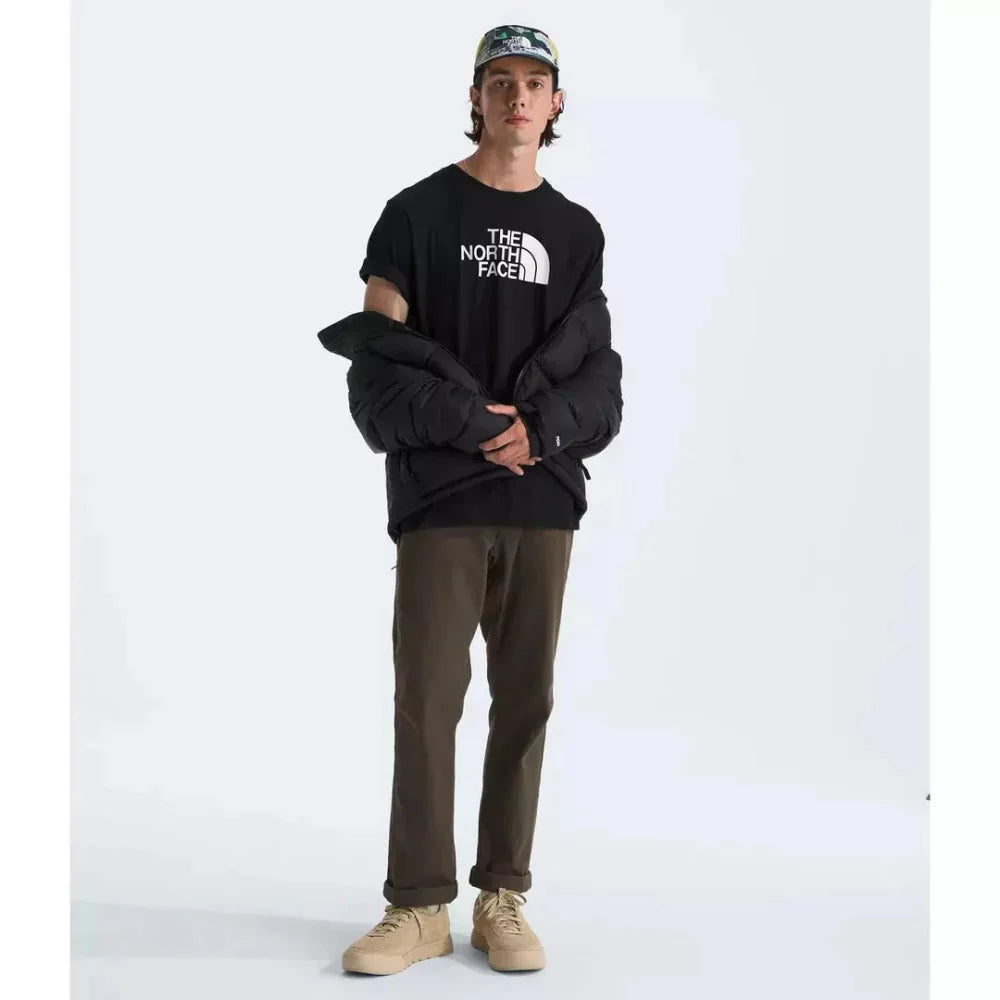 The North Face Evolution Short-Sleeve Half Dome Tee - Black Mens Shirts – Image 2